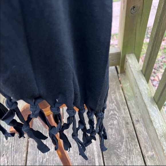 Beach dress coverup with fringe - Picture 6 of 10